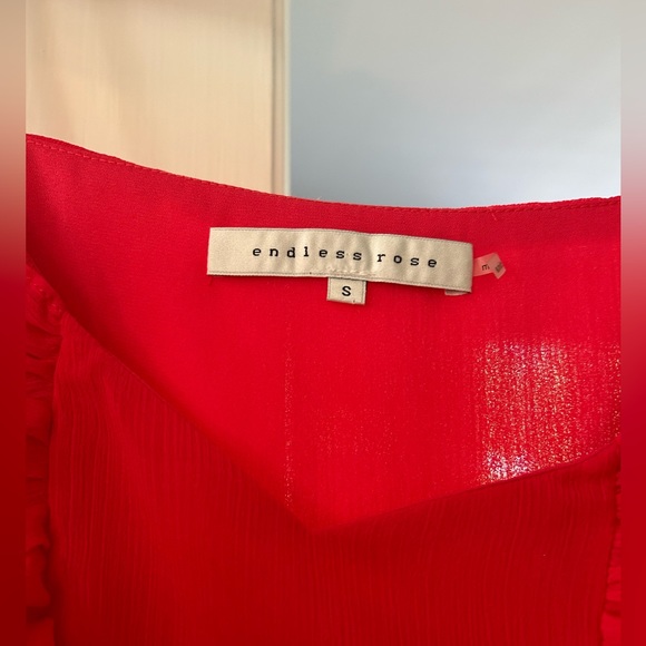 TUCKERNUCK Endless Rose strappy chiffon ruffled dress - Picture 5 of 13